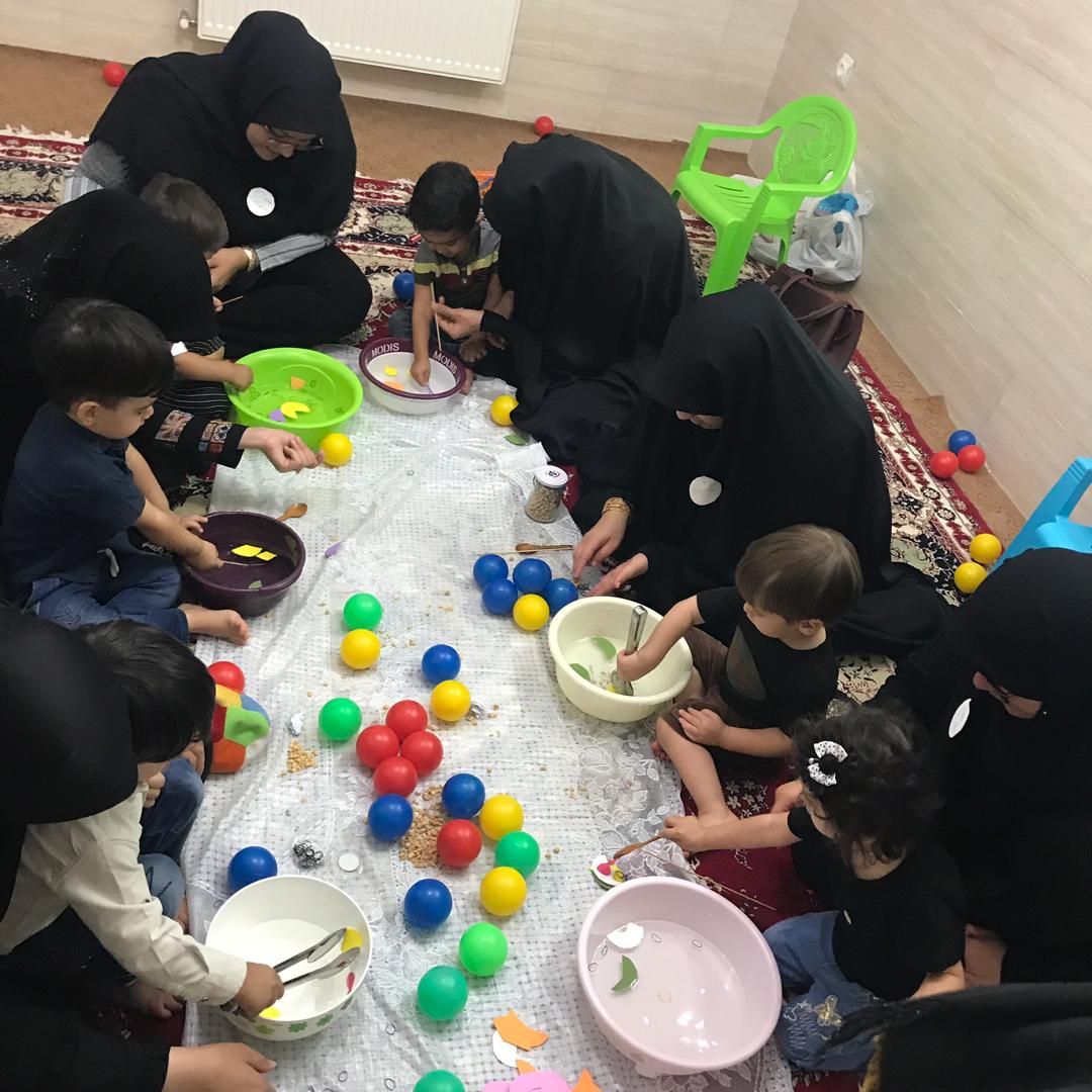 کارگاه قرآنی مادر و کودک ویژه کودکان 2 تا 3 سال با حضور روانشناس کودک