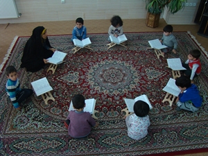 کلاس های پاییز خردسالان موسسه بوتراب سال 1394