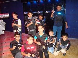 تنوع درکلاس قرآن پسران با بازی پرهیجان لیزرتک