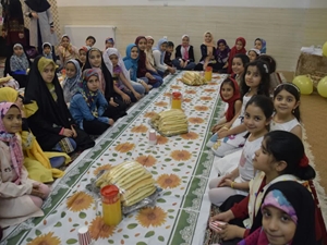 ضیافت افطاری قرآن آموزان موسسه خرداد 97